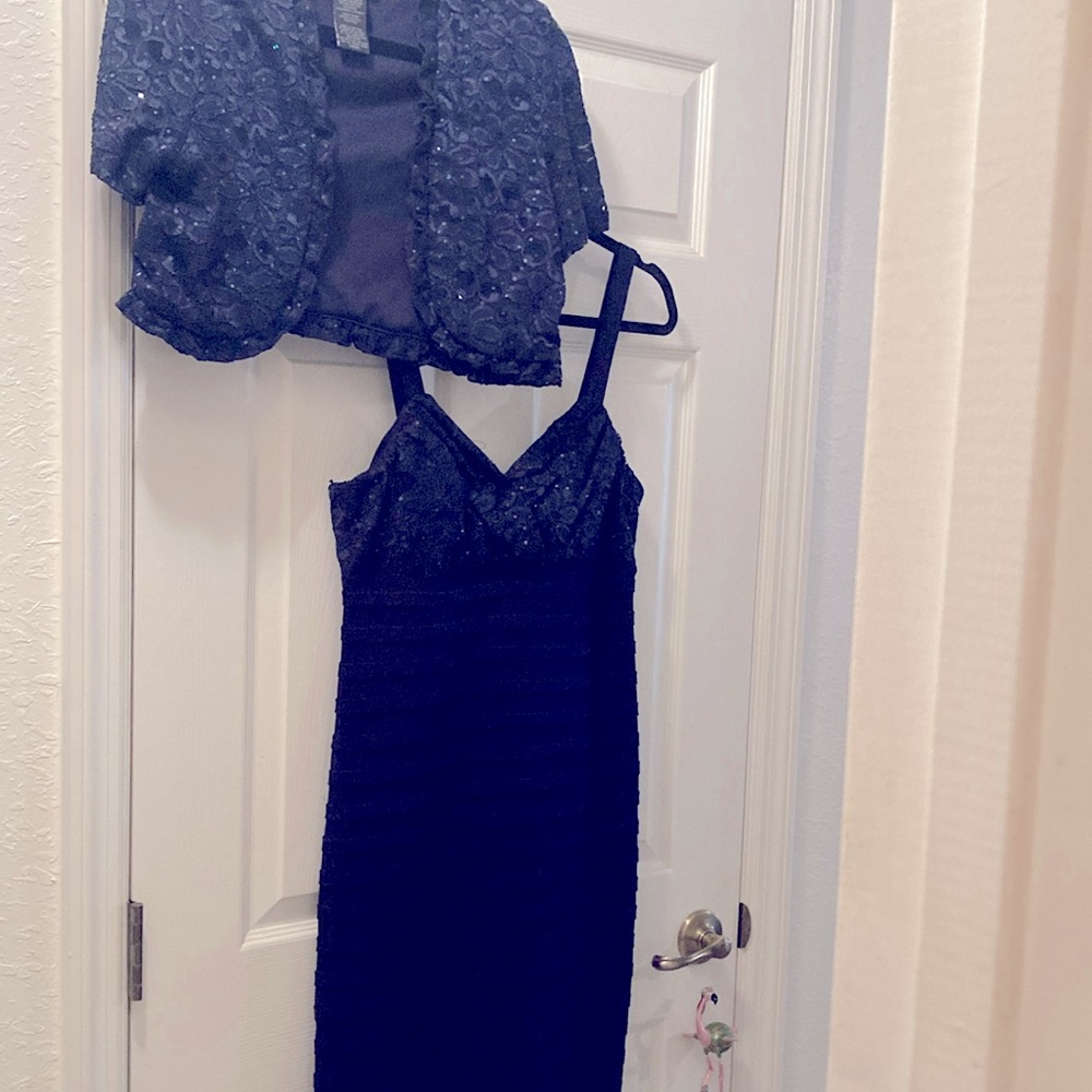 Kathy Roberts 2pc Dress w/ Sparkles